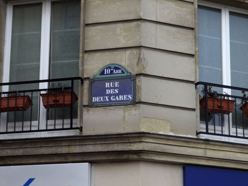 Rue des deux gares