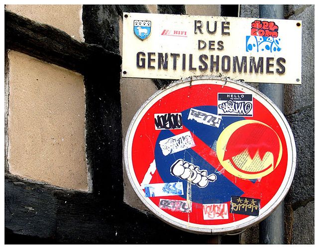 RUE DES GENTILSHOMMES von Rudolf Herberhold