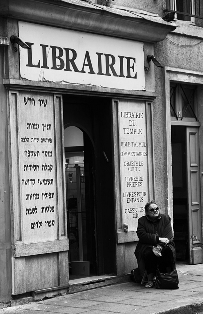 Rue des Rosiers, Paris, avril 2010