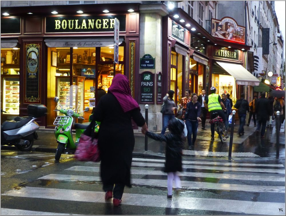 Rue du FaubourgduTemple... photo et image