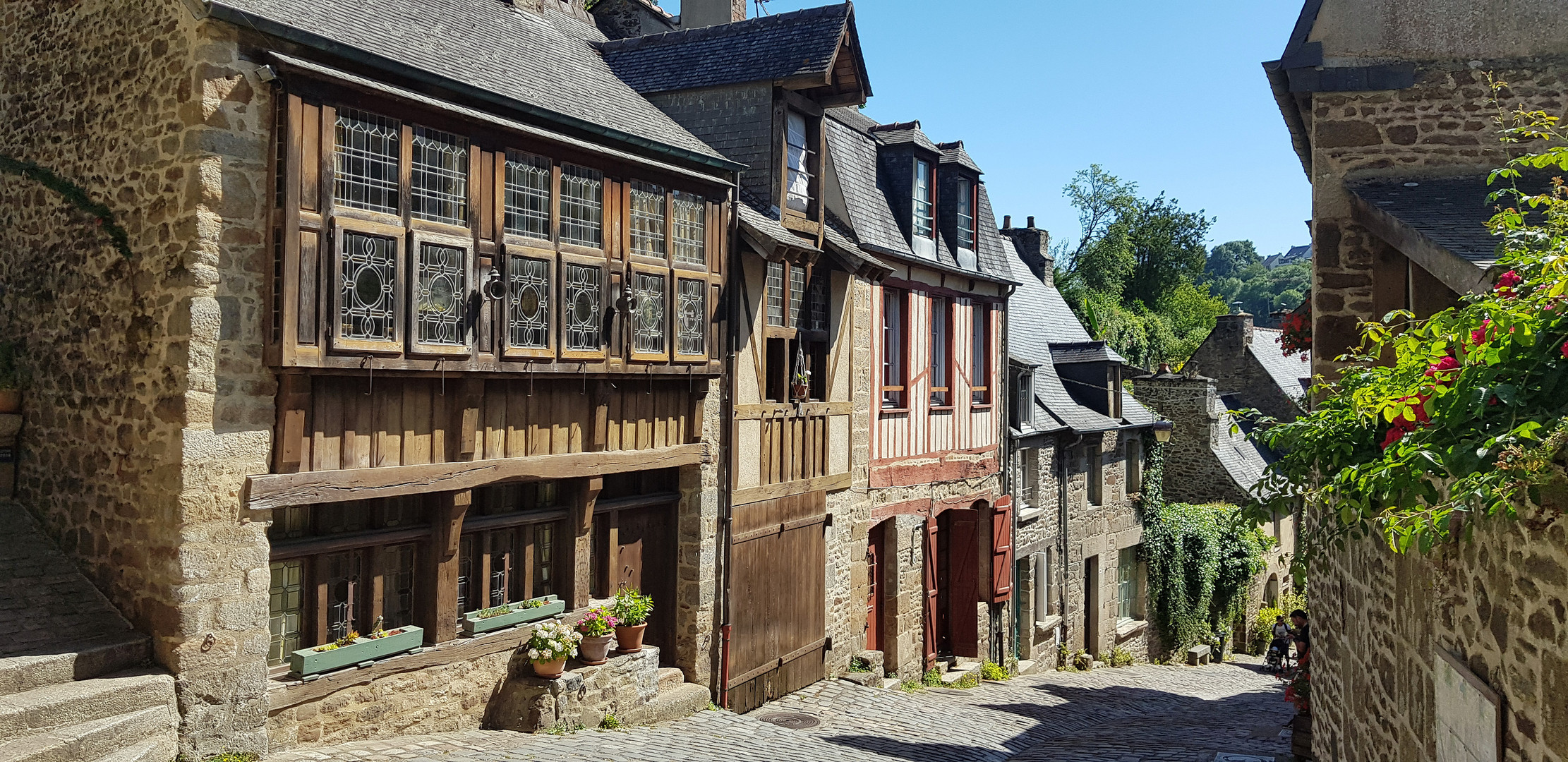 Rue du Jerzual in Dinan