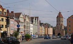 Rue et Porte Jacob  --  Augsburg  --  Jakoberstrasse und –Tor