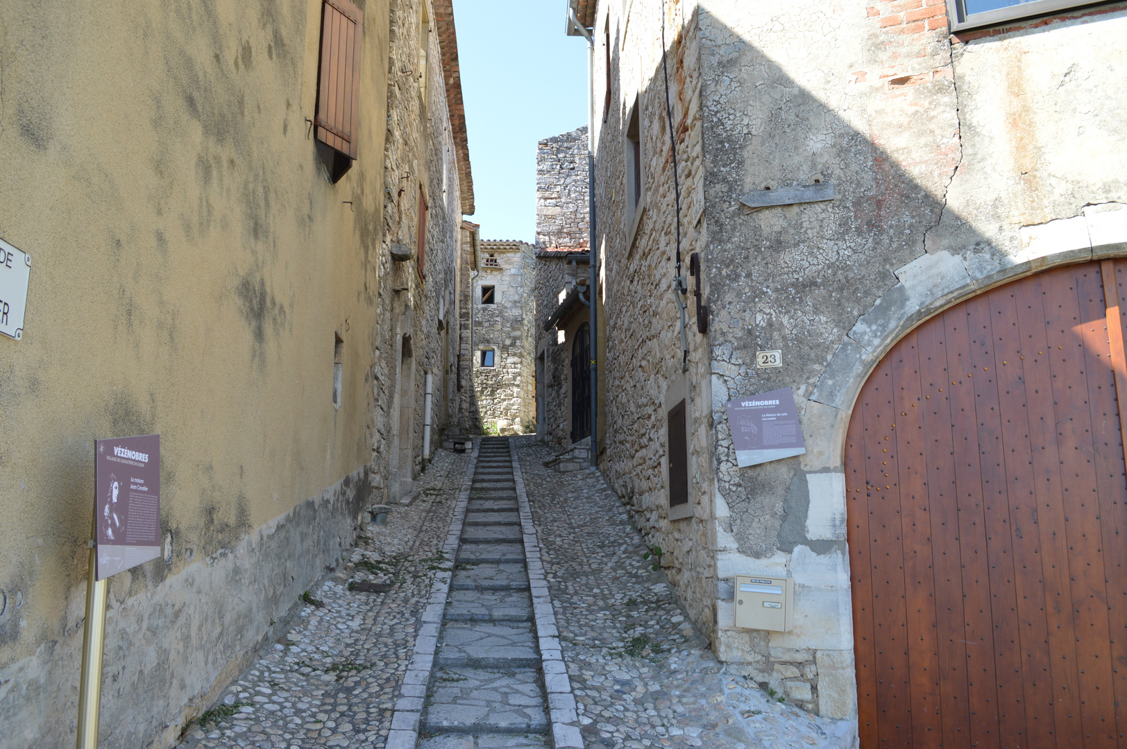 Rue Jean Cavalier à Vézénobres