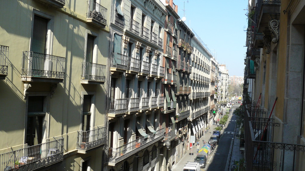 rue toute en profondeur