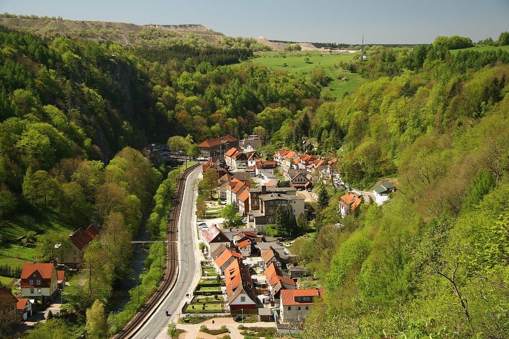 Rübeland im Frühlingsgrün