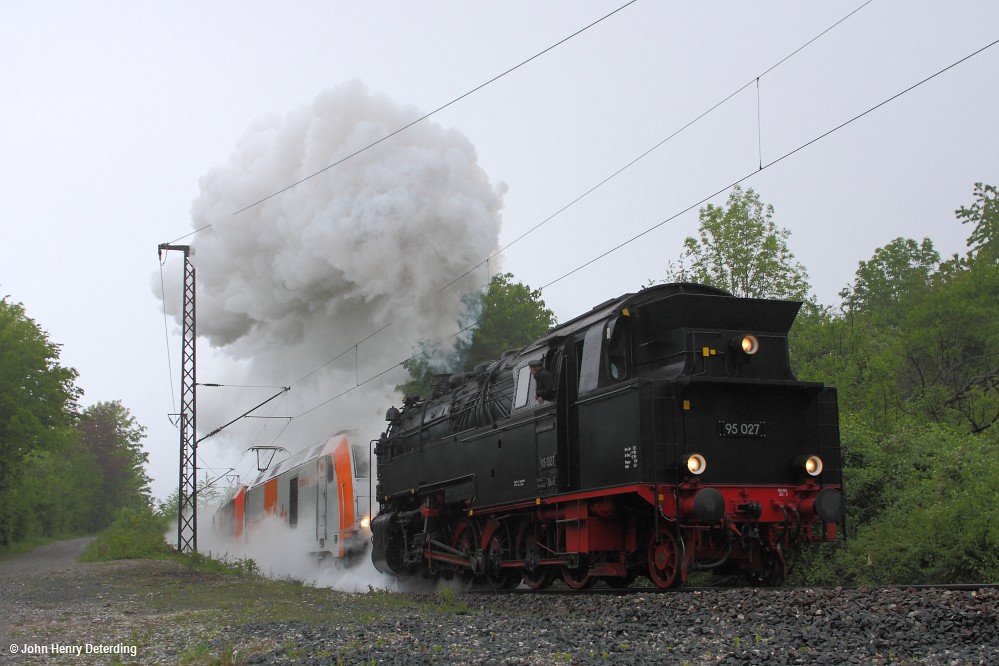 Rübelandbahn, 95 1027, Mai 2010, Personalschulungsfahrten