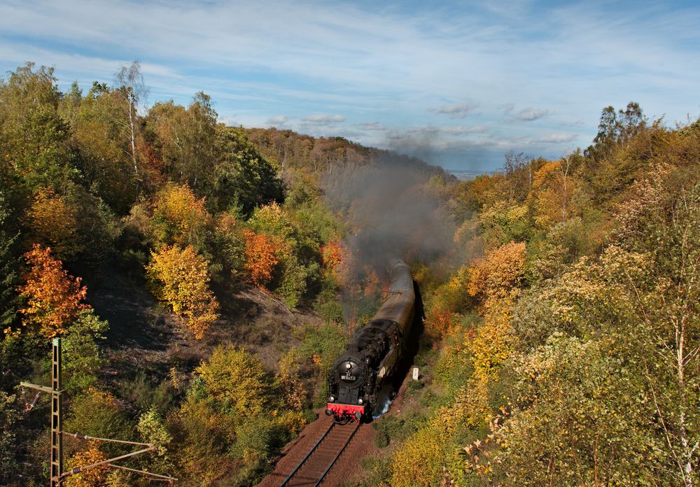 Rübelandbahn im Herbst