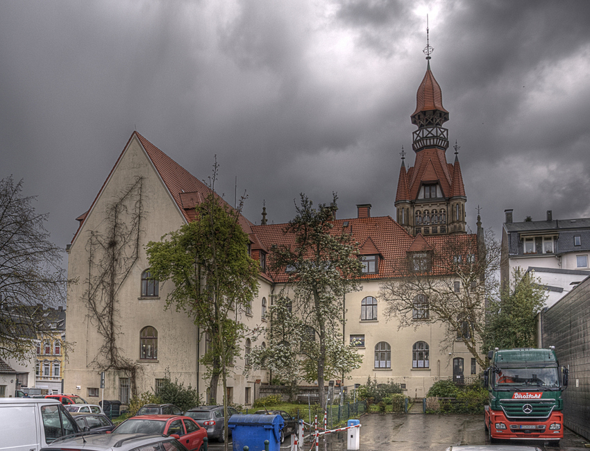 Rückansicht Rathaus