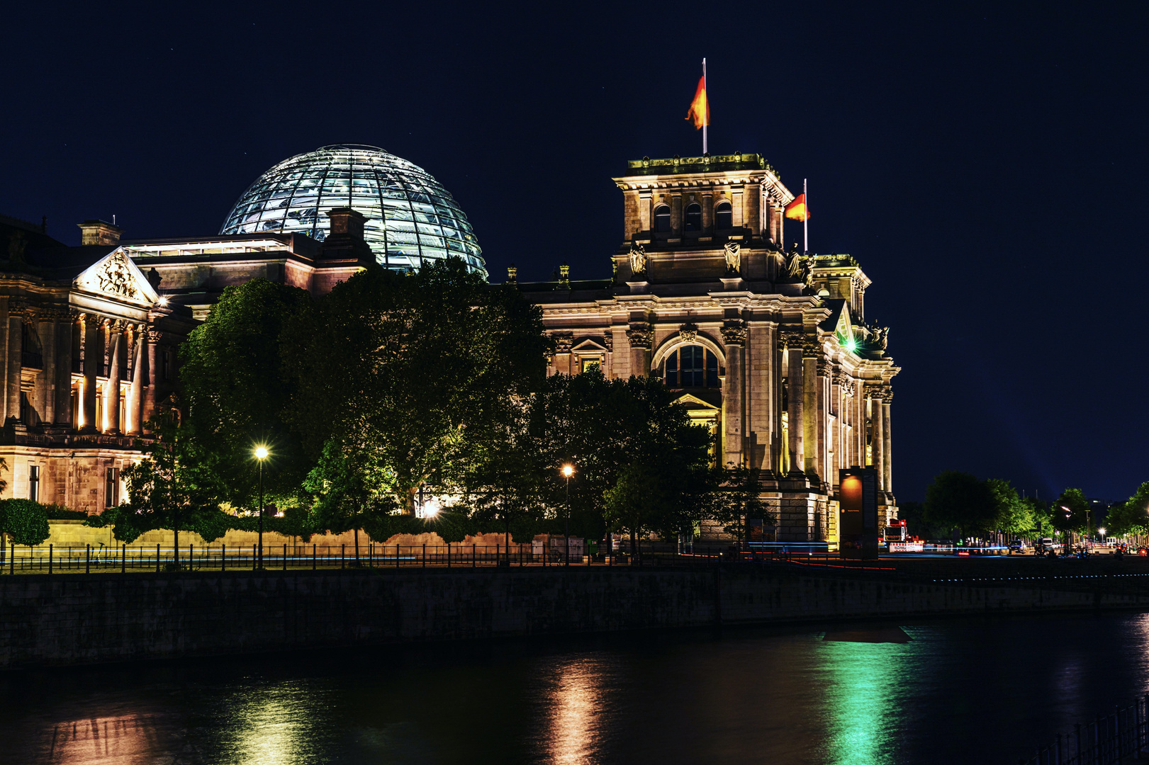 Rückansicht Reichstag