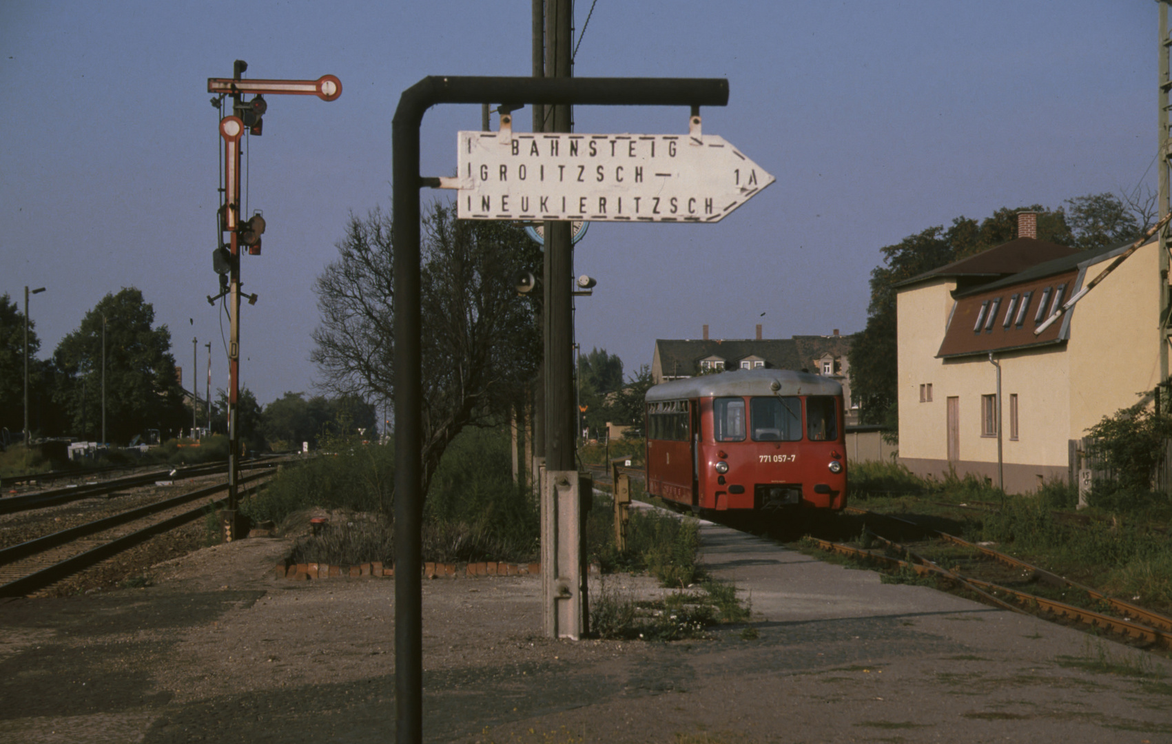 Rückblick in die ausklingende Reichsbahnzeit  -1