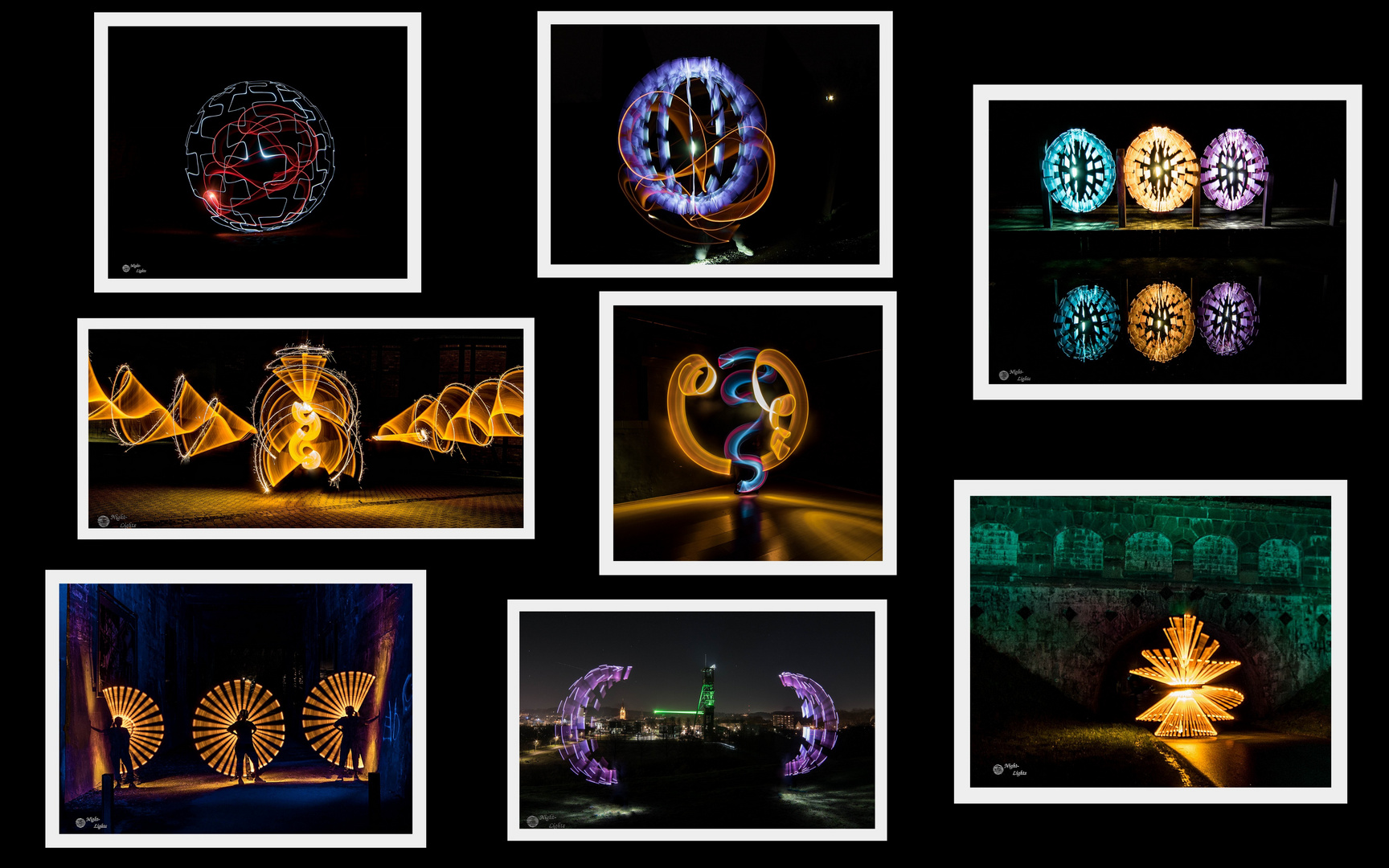 Rückblick Lightpainting 2019