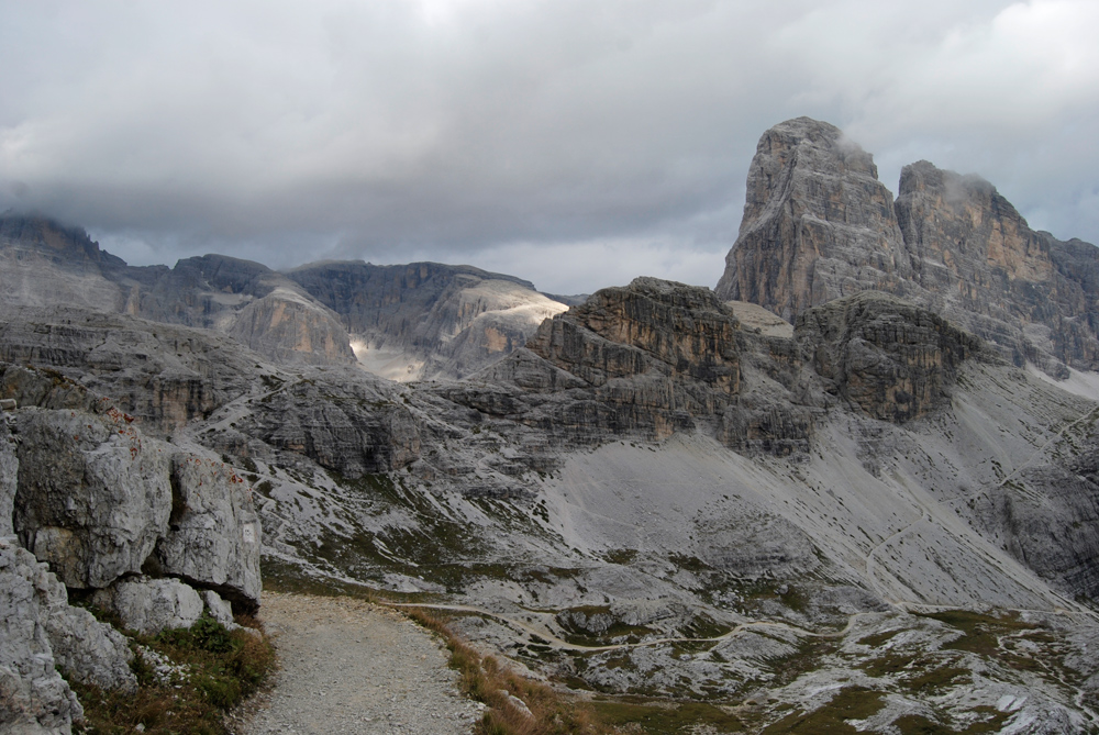 Rückblick mit Sonnenloch