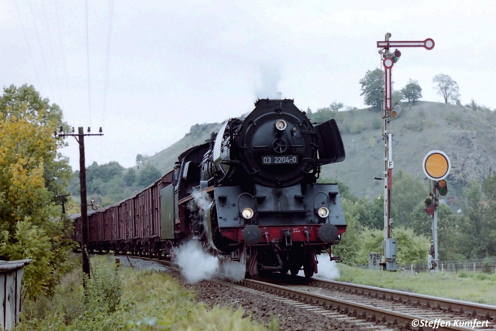 Rückblick Plandampf Gera-Saalfeld 2003