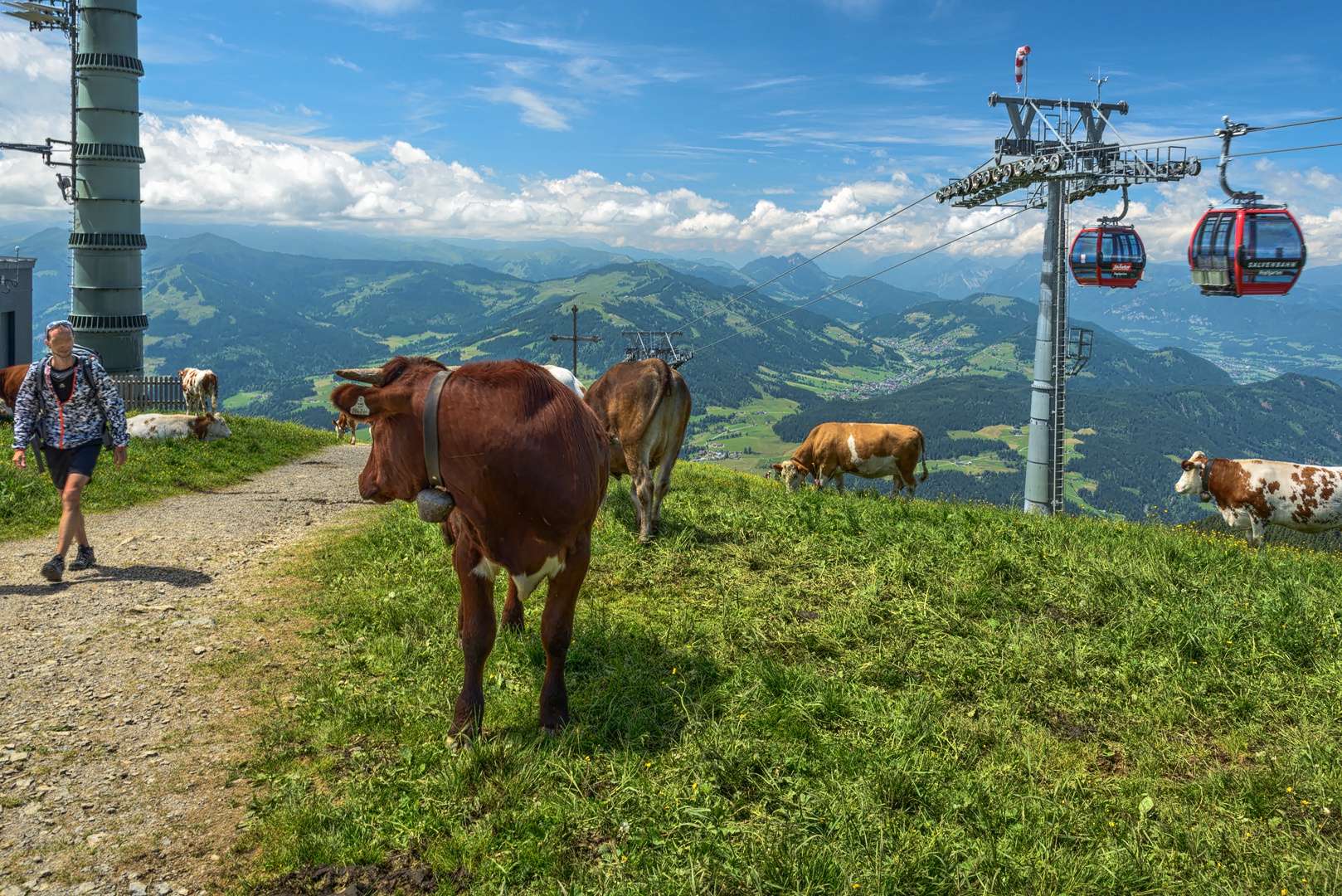 Rückblick vor einem Jahr auf der Hohen Salve