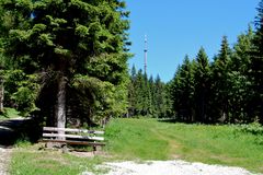 Rückblick zum Ochsenkopf…