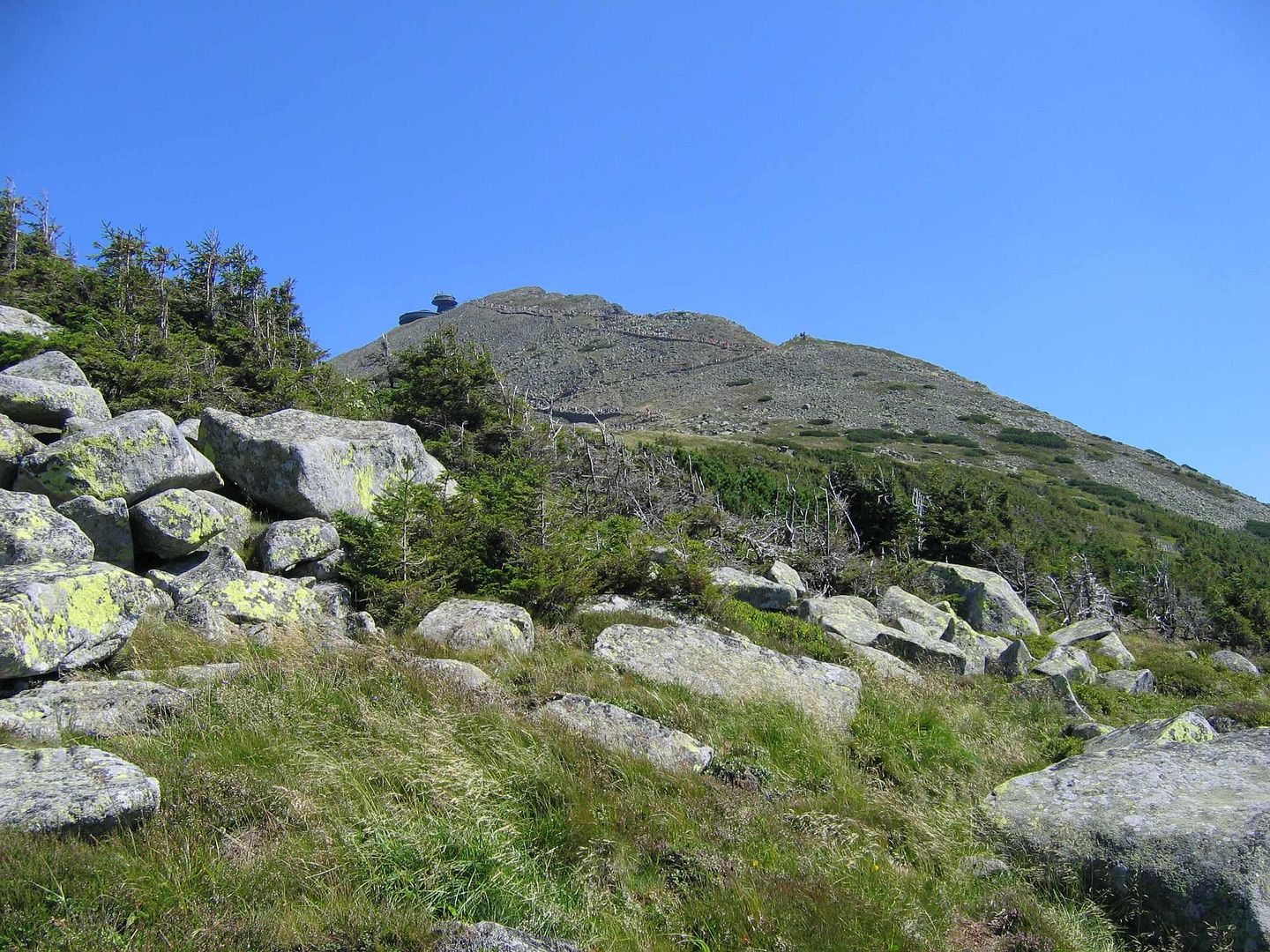 Rückblicke 4 - Snezka (Schneekoppe) im Riesengebirge