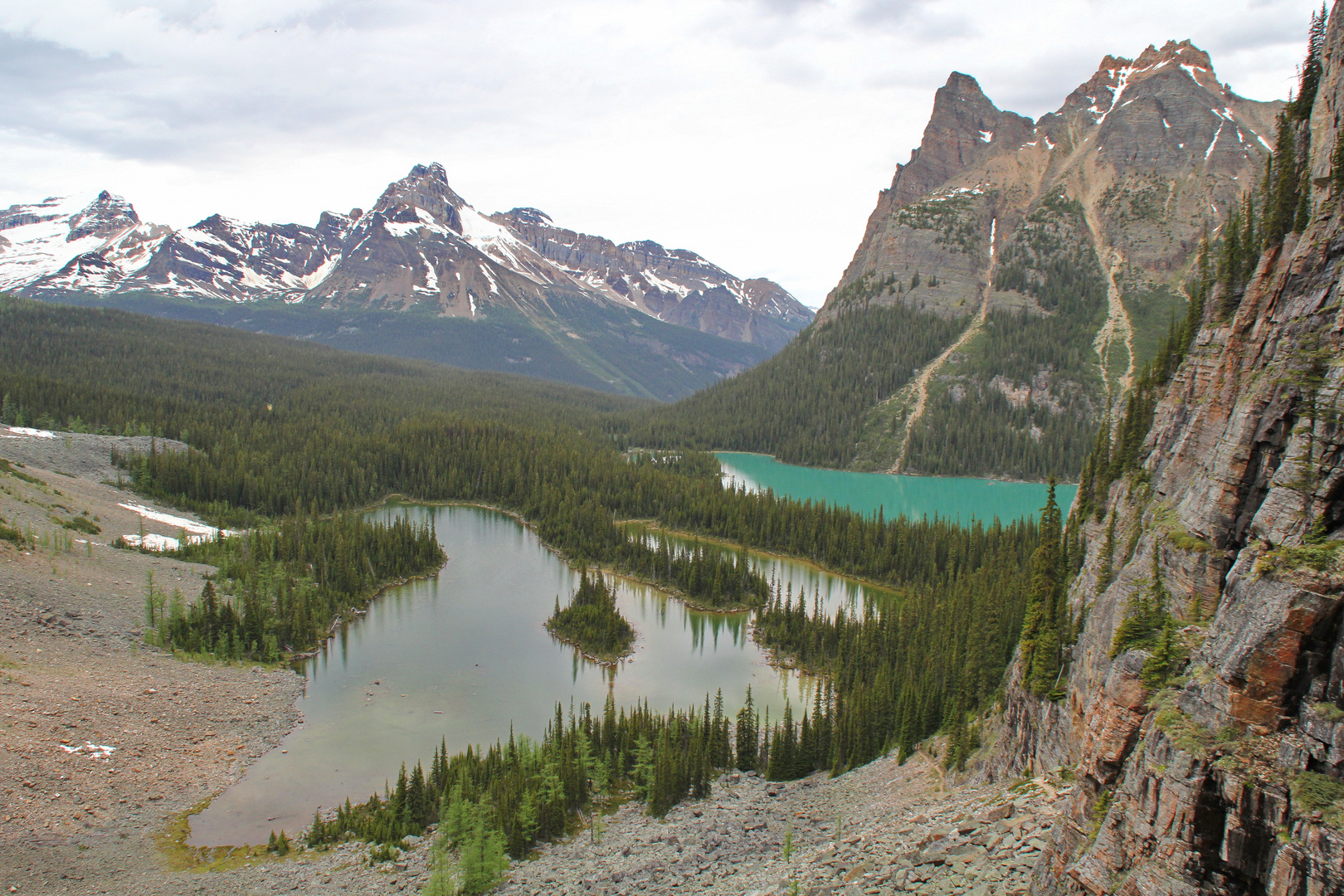 Rückblicke mit Sehnsuchtscharakter - 6: Yoho Nationalpark/Kanada