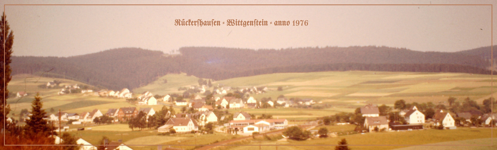 Rückershausen - Wittgenstein - anno 1976 - 1