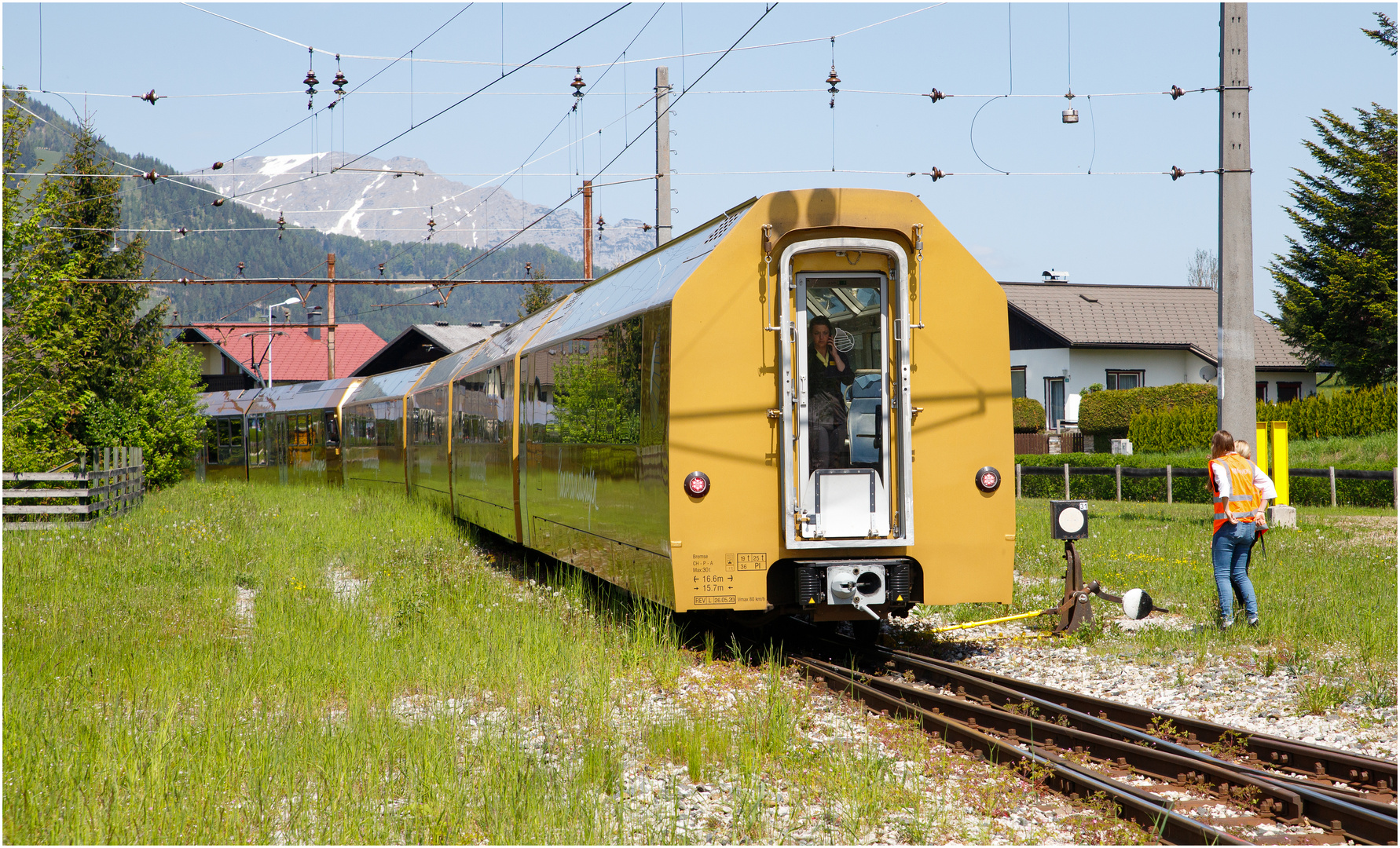 Rückfährtsfahrt mit dem Panoramawagen