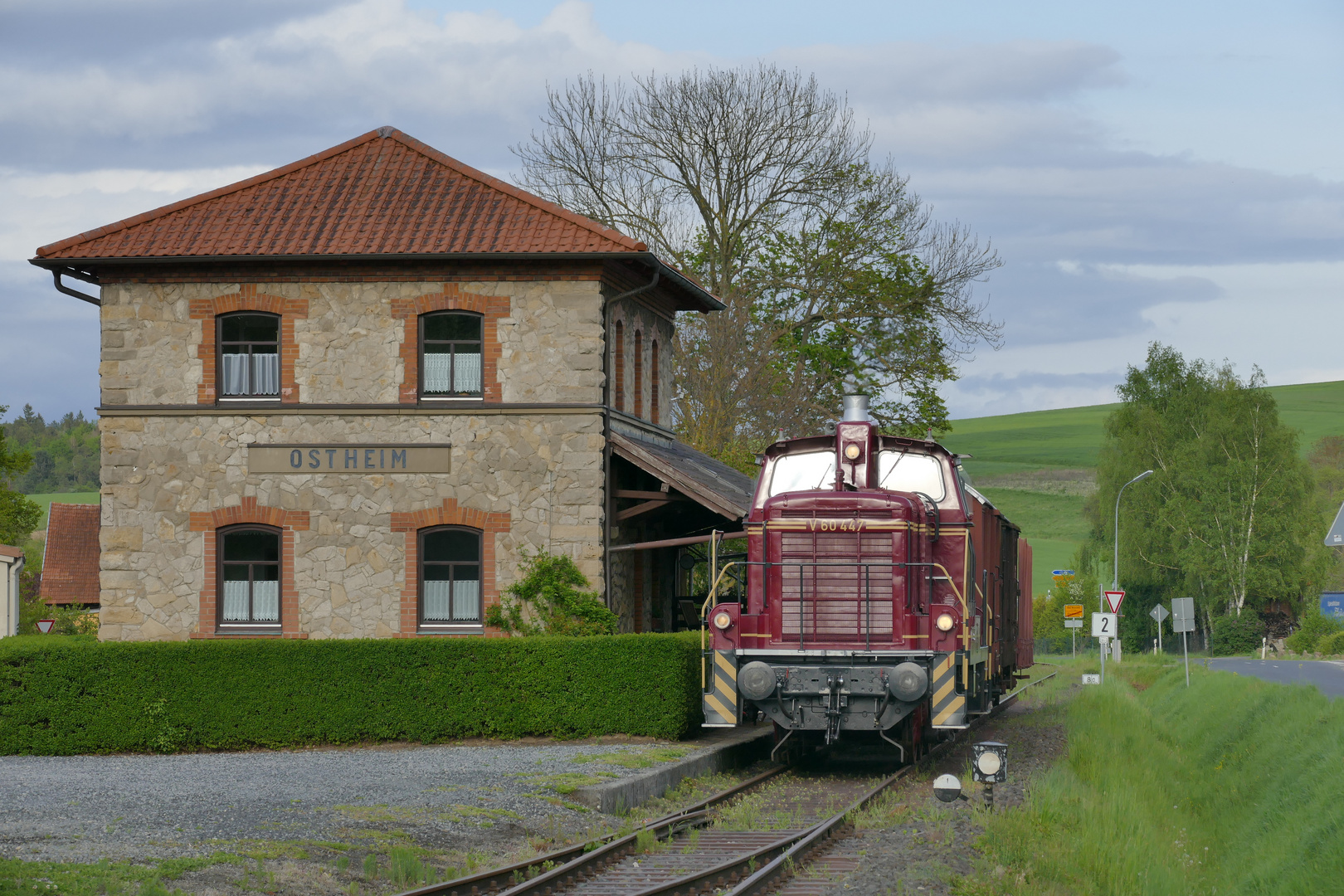 Rückfahrt nach Fladungen- Bhf.Ostheim-