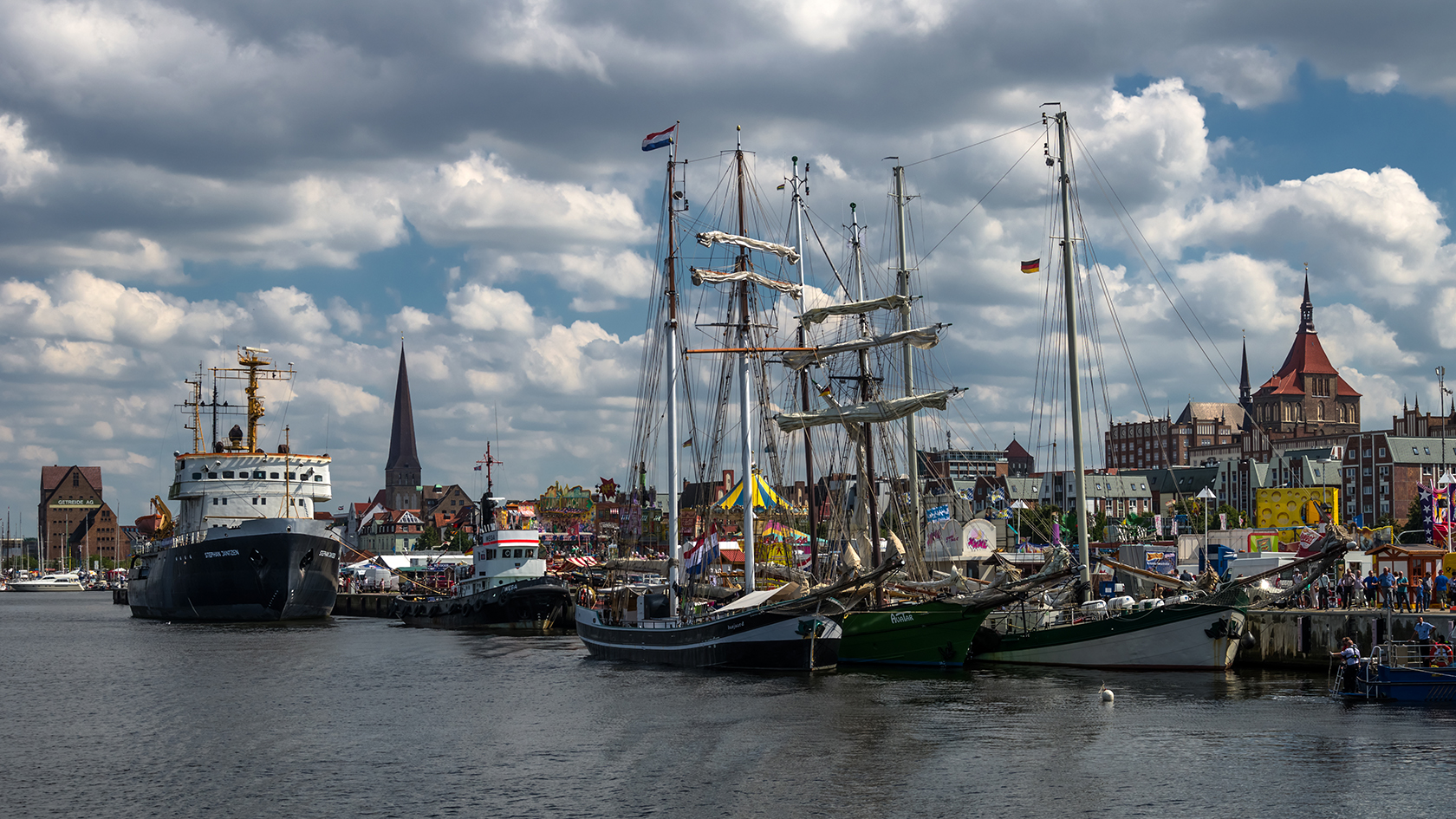 Rückfahrt nach Warnemünde ...