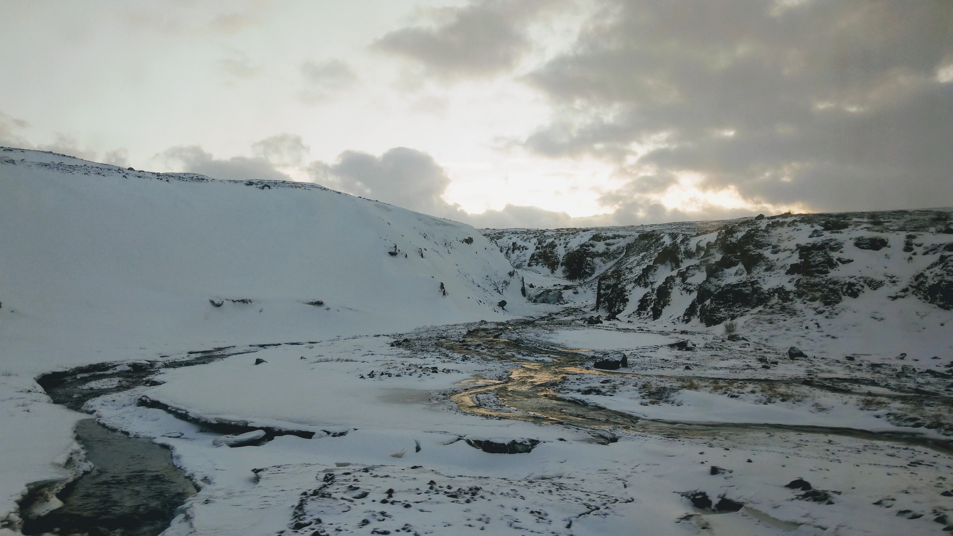 Rückfahrt vom Langjökull Gletscher