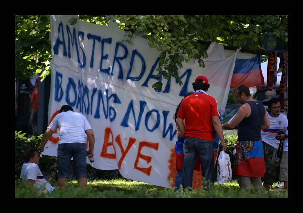 Rückflug Amsterdam