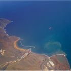 Rückflug über San Andres und Playa de las Teresitas . . .