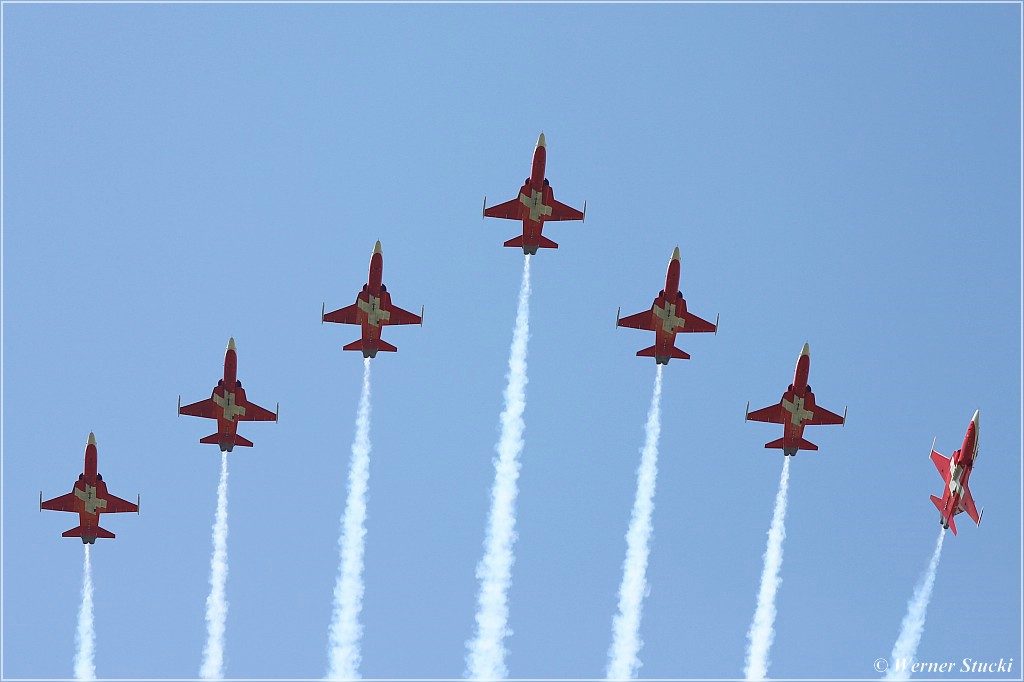 Rückkehr der Patrouille Suisse