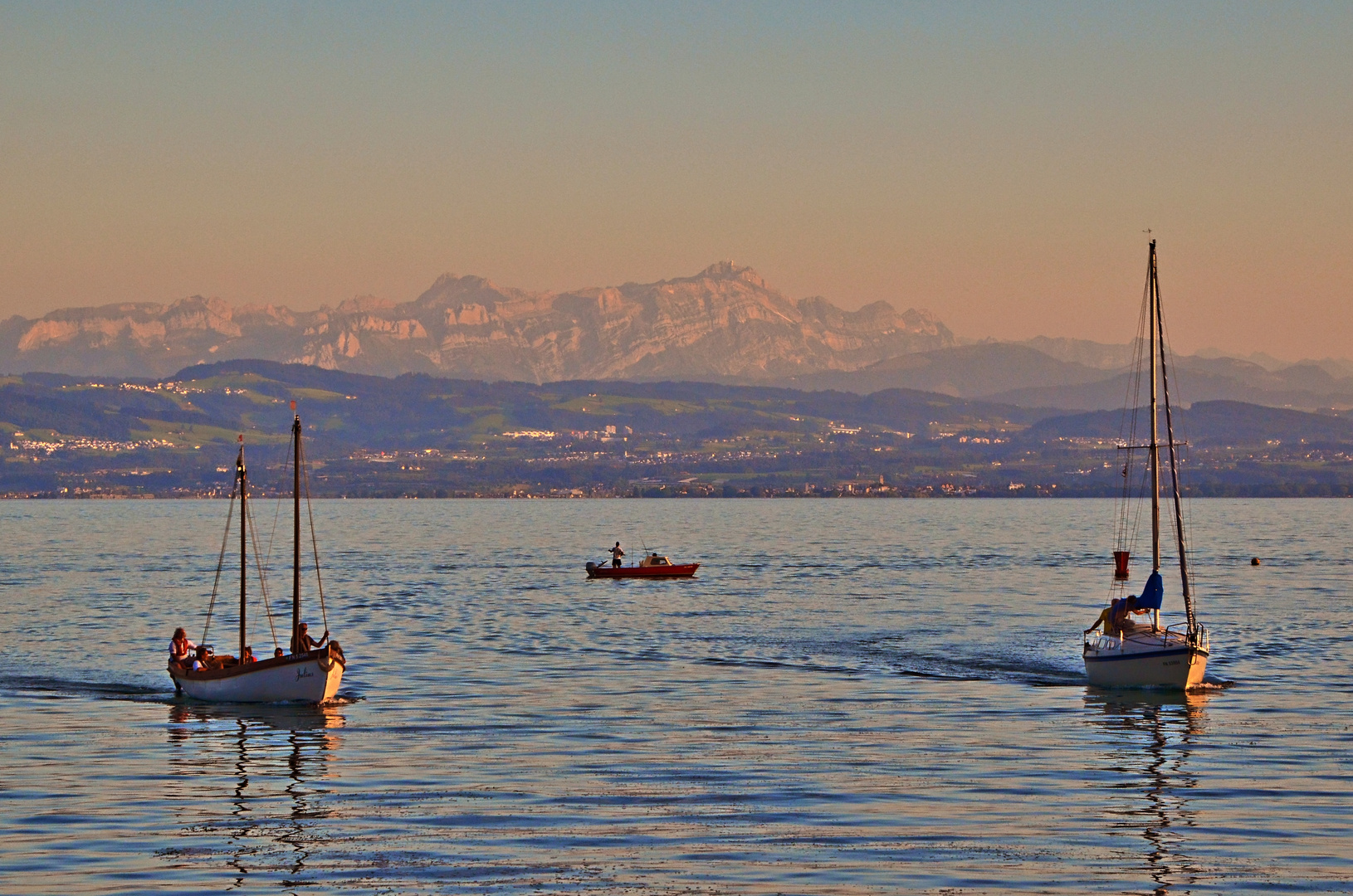 Rückkehr nach Friedrichshafen