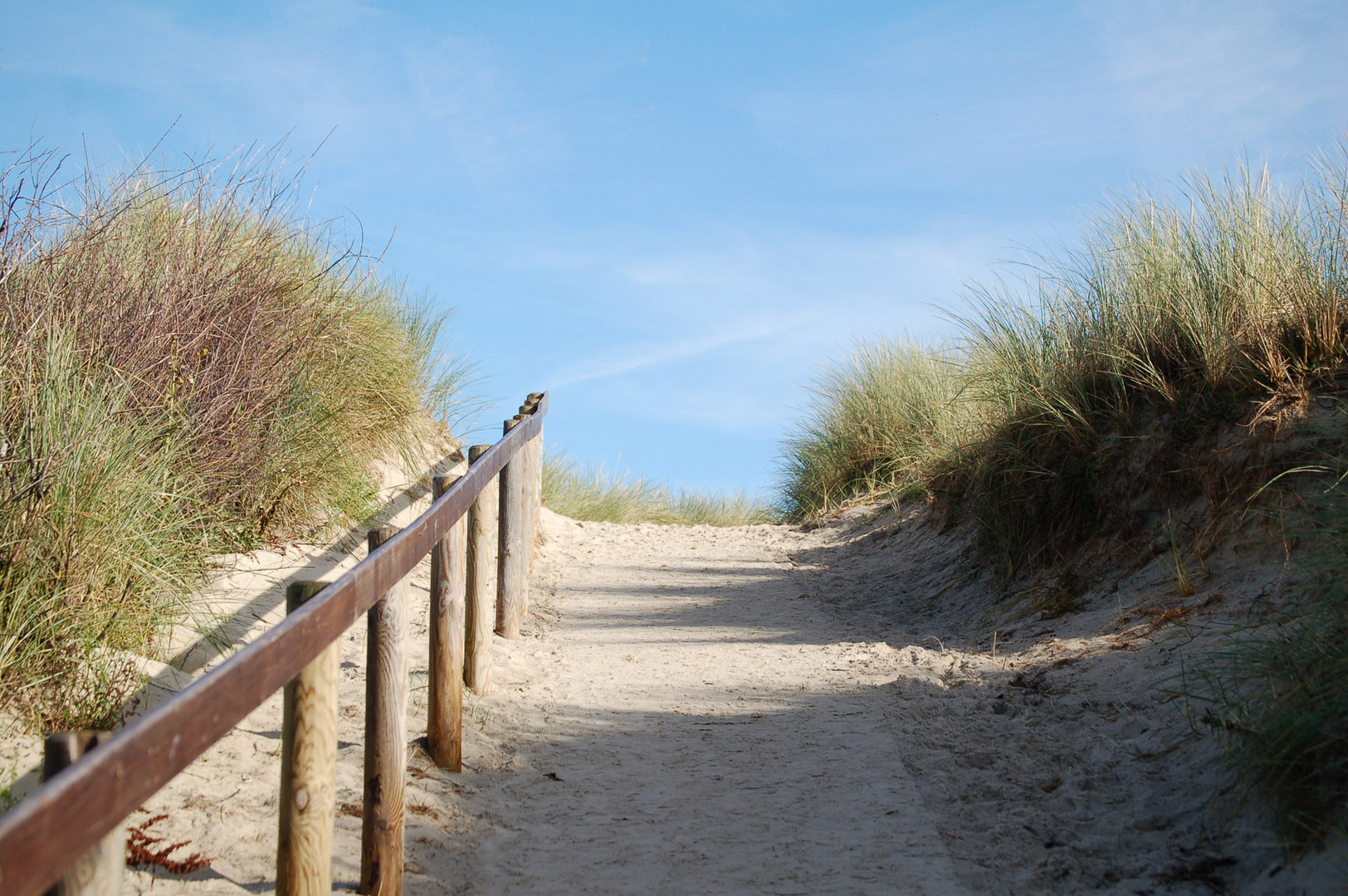 Rückkehr vom Strand