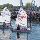 Rückkehr von der Opti-Regatta