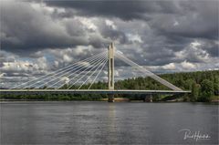 Rückreise über Rovaniemi Finnland Jätkänkynttilä Brücke ....