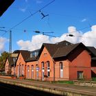 Rückseite Alter Bahnhof in Völklingen 