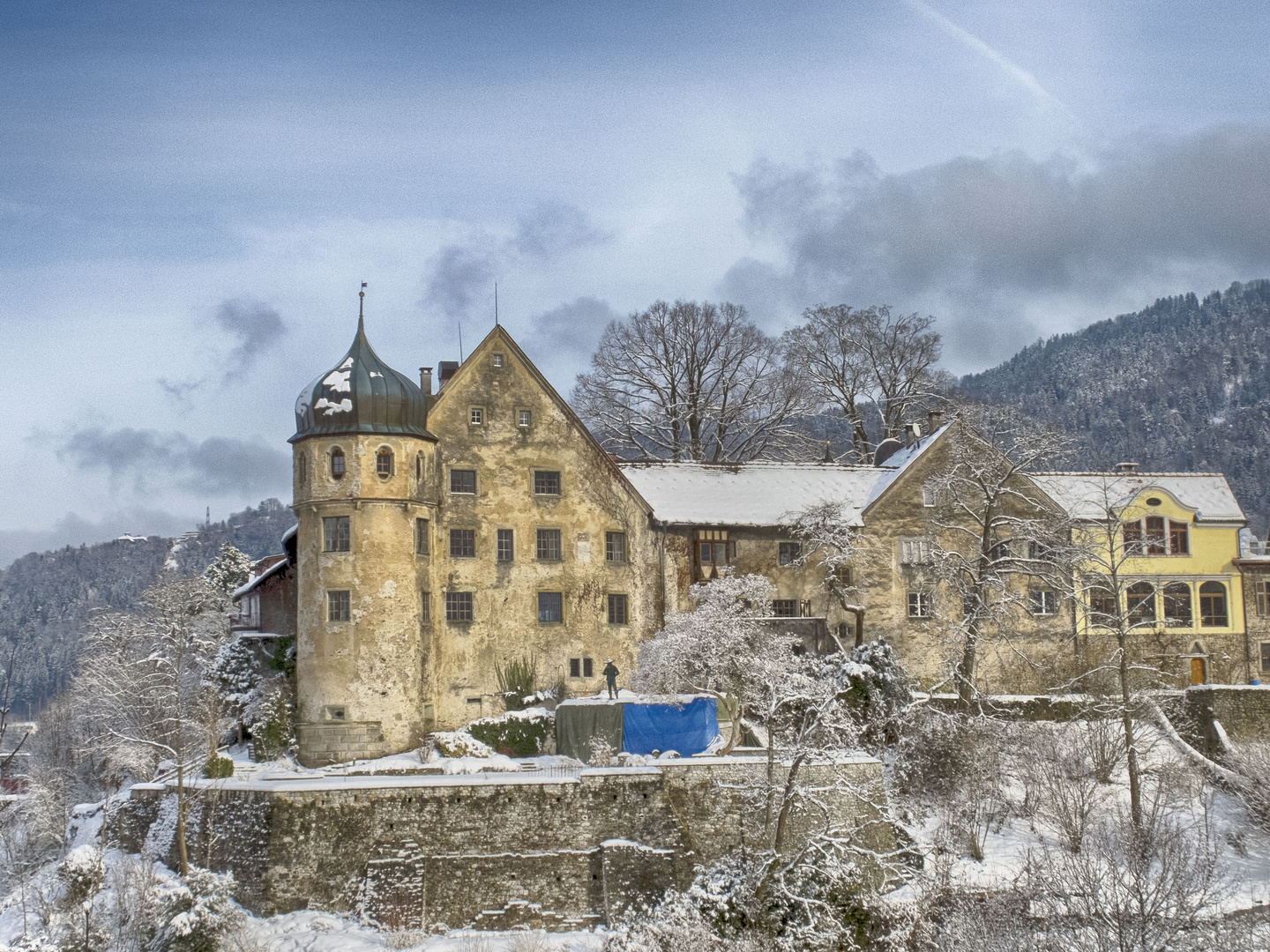 Rückseite der Altstadthäuser