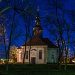 Rückseite der Kreuzkirche......