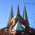 Rückseite der Marienkirche - Ausschnitt -