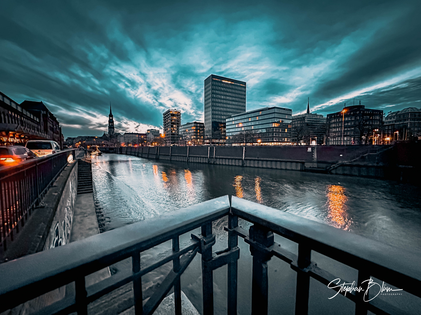 Rückseite der Speicherstadt Hamburg