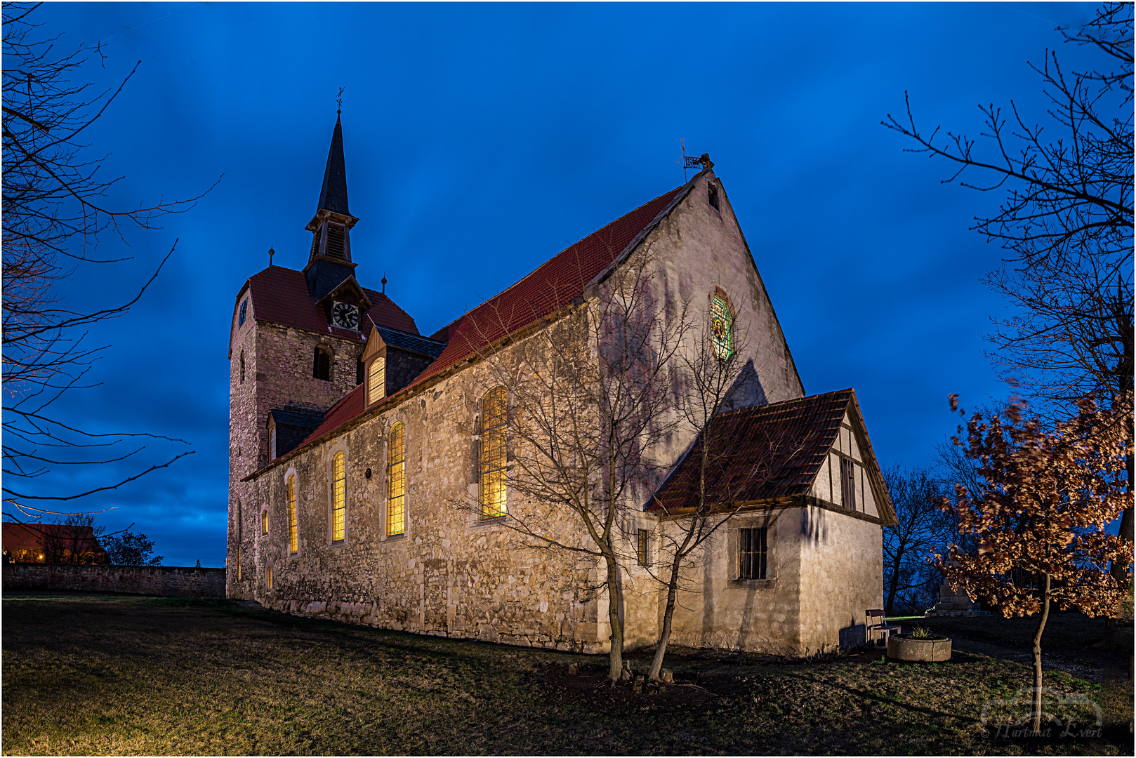 Rückseite der St. Martin....