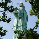 Rückseite der Statue of Liberty