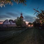 Rückseite der Wasserburg Walternienburg