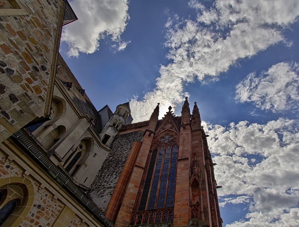 Rückseite Dom in Wetzlar