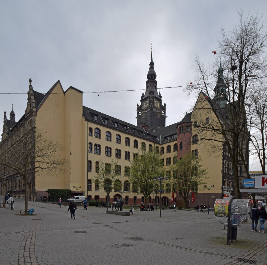 Rückseite Elberfelder Rathaus