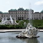 Rückseite Schloss Belvedere