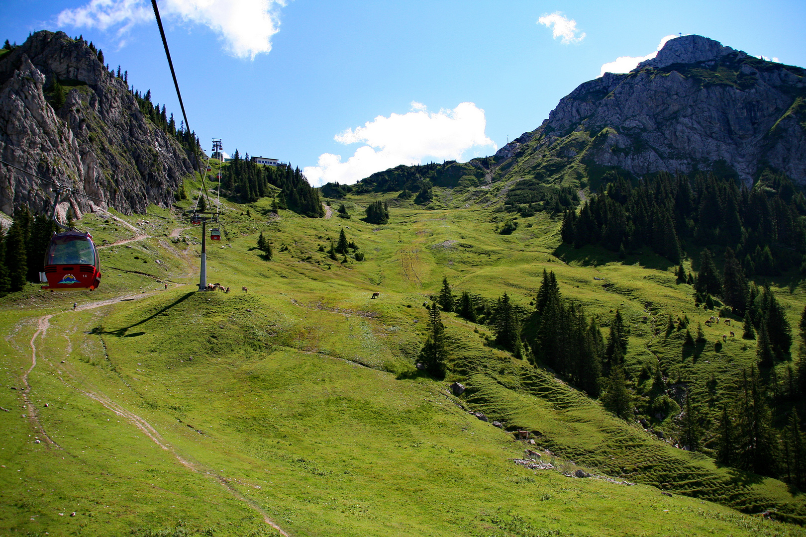 Rückweg ins Tannheimer Tal