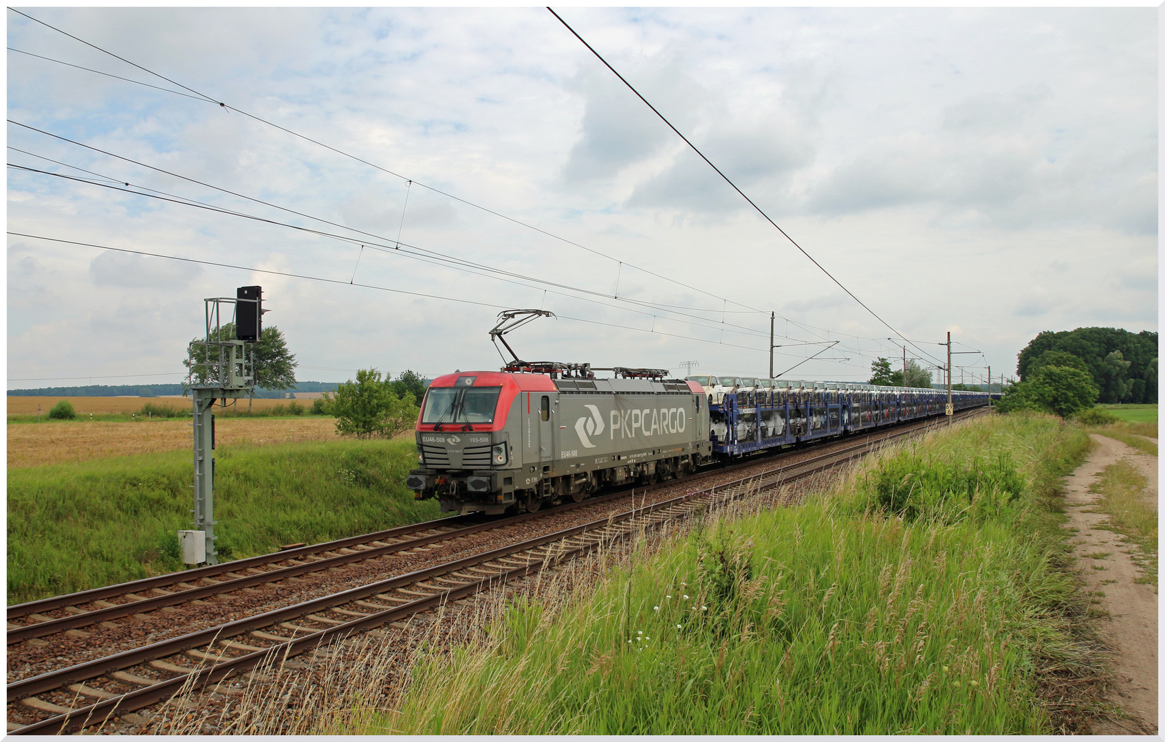 Rückweg mit Ladung