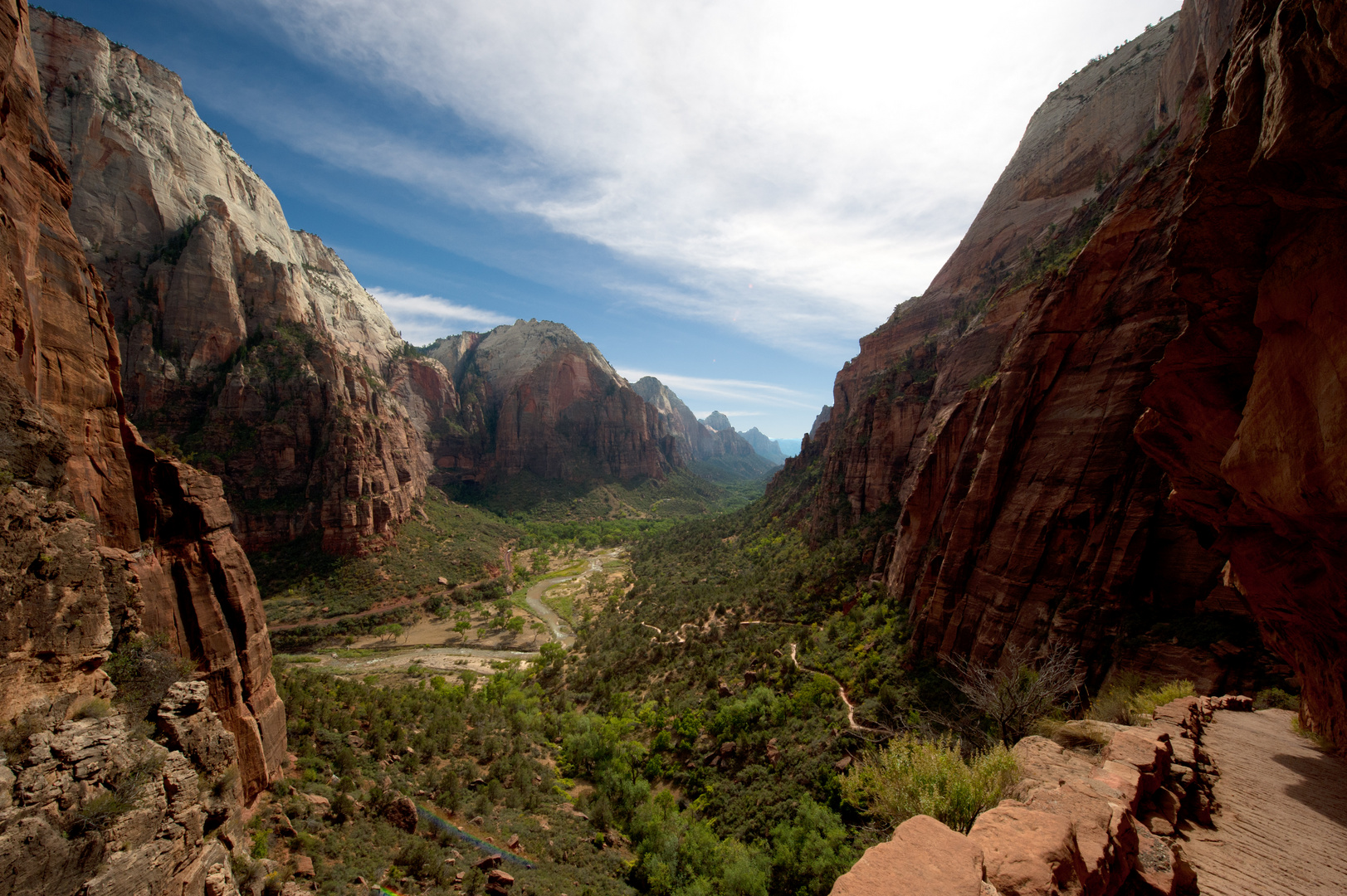 Rückweg von Angels Landing...