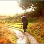 Rückweg von der Kupferkanne, Sylt.