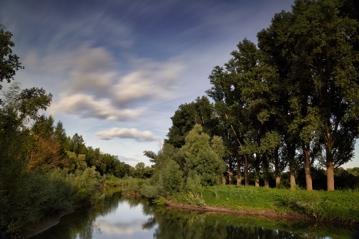 Rückzugsgebiet für Fluss, Mensch und Schnaken