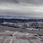 Rüdesheim im Winter.